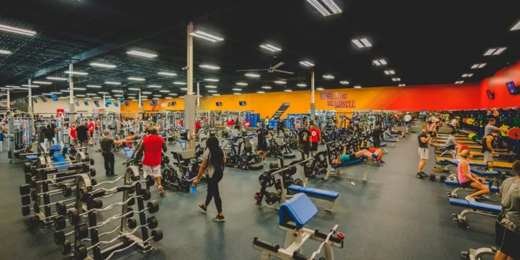 Crunch Fitness gym interior
