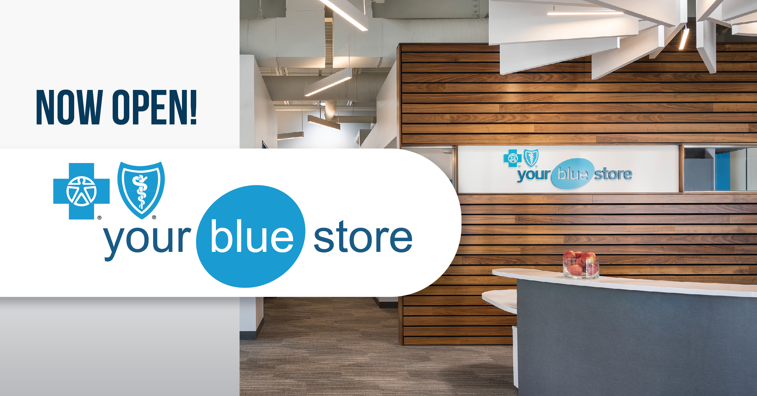 Now Open Your Blue Store